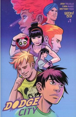 Dodge City 1A published by Boom! with cover art by Natacha Bustos