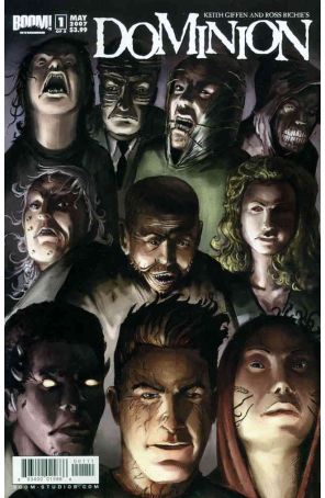 Dominion (Boom!) 1 published by Boom! with cover art by Tim Hamilton