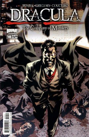 Dracula: The Company of Monsters 10 published by Boom! with cover art by Ron Salas