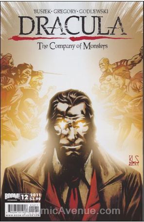 Dracula: The Company of Monsters 12 published by Boom! with cover art by Ron Salas