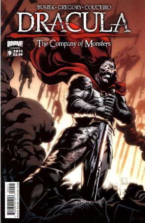 Dracula: The Company of Monsters 9 published by Boom! with cover art by Ron Salas