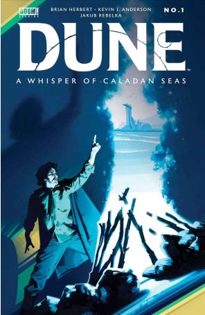 Dune: A Whisper of Caladan Seas 1 published by Boom! with cover art by Jeff Dekal