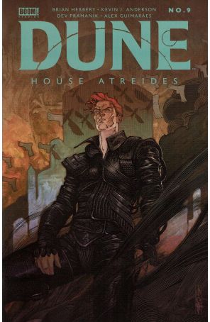 Dune: House Atreides 9A published by Boom! with cover art by Evan Cagle