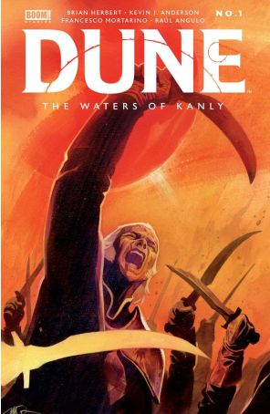 Dune: The Waters of Kanly 1A published by Boom! with cover art by Massimo Carnevale