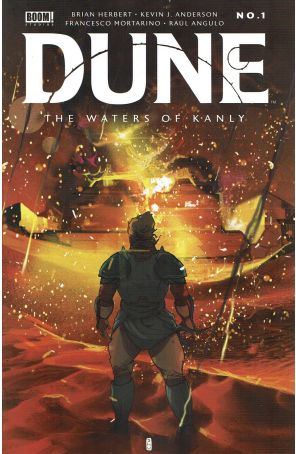 Dune: The Waters of Kanly 1 published by Boom! with cover art by Christian Ward