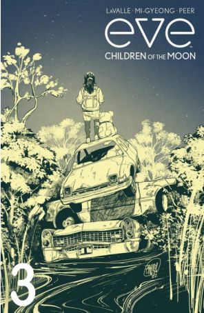 EVE: Children of the Moon 3A published by Boom! with cover art by Jahnoy Lindsay