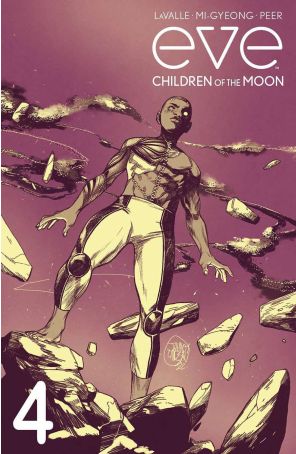 EVE: Children of the Moon 4A published by Boom! with cover art by Jahnoy Lindsay