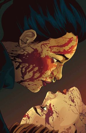 Eat the Rich 4C published by Boom! with cover art by Kevin Tong