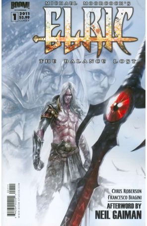 Elric: The Balance Lost 1A published by Boom! with cover art by Francesco Mattina