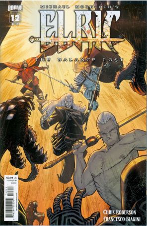 Elric: The Balance Lost 12B published by Boom! with cover art by Matteo Scalera