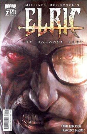 Elric: The Balance Lost 7A published by Boom! with cover art by Francesco Mattina