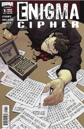 Enigma Cipher 1 published by Boom! with cover art by Jeff Johnson
