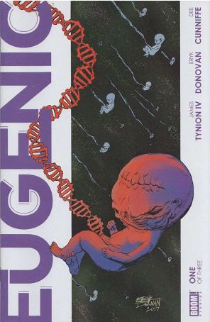 Eugenic 1 published by Boom! with cover art by Eryk Donovan