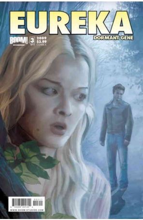 Eureka: Dormant Gene 3A published by Boom! with cover art by J.K. Woodward