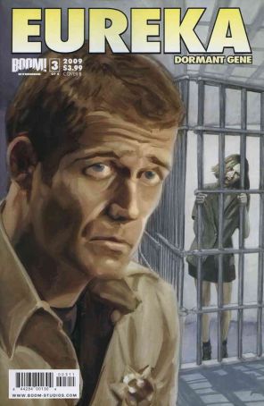 Eureka: Dormant Gene 3B published by Boom! with cover art by J.K. Woodward
