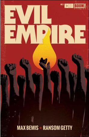 Evil Empire 1A published by Boom! with cover art by Jay Shaw