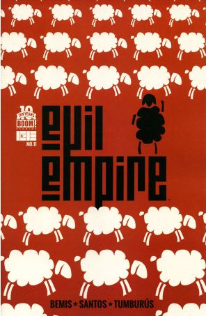 Evil Empire 11 published by Boom! with cover art by Jay Shaw