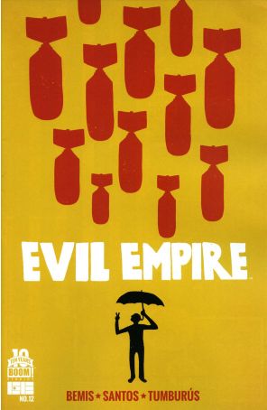 Evil Empire 12 published by Boom! with cover art by Jay Shaw