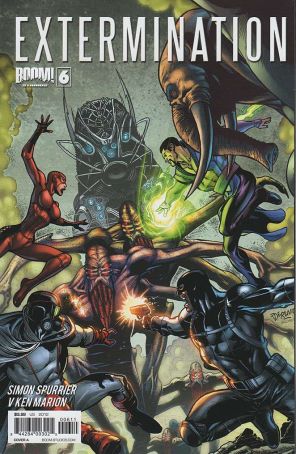 Extermination 6A published by Boom! with cover art by Tom Derenick