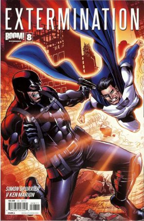 Extermination 8A published by Boom! with cover art by Tom Derenick