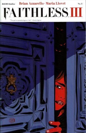 Faithless III 5A published by Boom! with cover art by Maria Llovet
