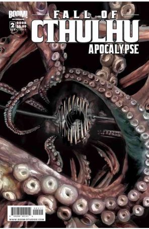 Fall of Cthulhu: Apocalypse 2A published by Boom! with cover art by J.K. Woodward