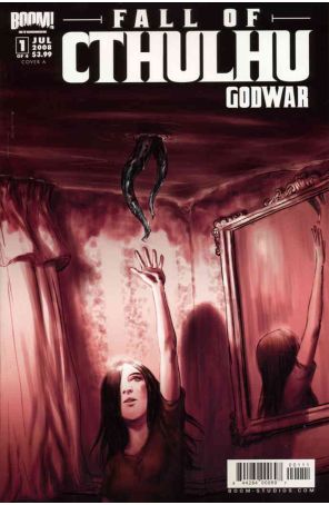 Fall of Cthulhu: Godwar 1A published by Boom! with cover art by Paul Harmon