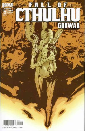 Fall of Cthulhu: Godwar 2A published by Boom! with cover art by Jeffrey Spokes