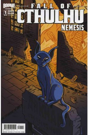 Fall of Cthulhu: Nemesis 1B published by Boom! with cover art by Chuck BB