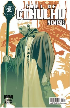 Fall of Cthulhu: Nemesis 3A published by Boom! with cover art by Jeffrey Spokes