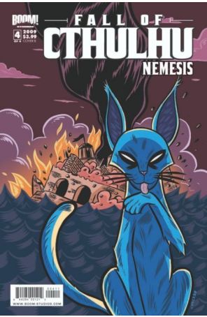 Fall of Cthulhu: Nemesis 4B published by Boom! with cover art by Chuck BB