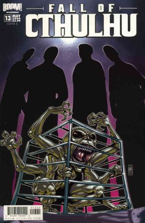 Fall of Cthulhu 13B published by Boom! with cover art by Mat Santolouco