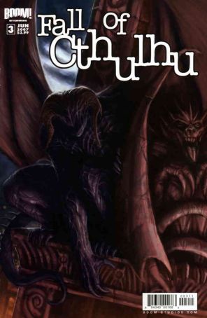 Fall of Cthulhu 3B published by Boom! with cover art by Tyler Walpole