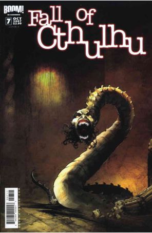 Fall of Cthulhu 7A published by Boom! with cover art by Vatche Mavlian