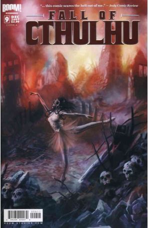 Fall of Cthulhu 9A published by Boom! with cover art by Patrick Envoy