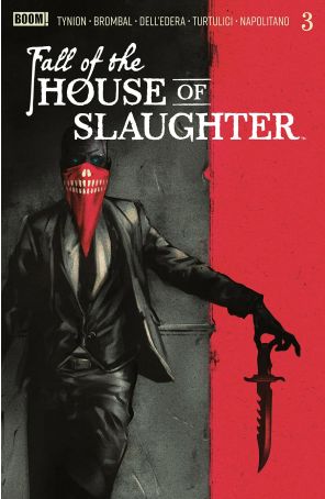 Fall of the House of Slaughter 3A published by Boom! with cover art by Sam Wolfe Connelly
