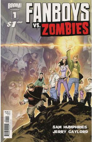 Fanboys Vs. Zombies 1D published by Boom! with cover art by Matteo Scalera