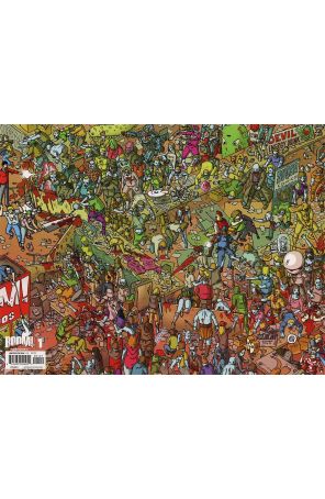 Fanboys Vs. Zombies 1E published by Boom! with cover art by Ulises Farinas