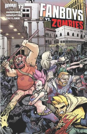 Fanboys Vs. Zombies 12B published by Boom!