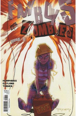 Fanboys Vs. Zombies 8A published by Boom! with cover art by Khary Randolph