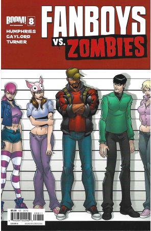 Fanboys Vs. Zombies 8B published by Boom!