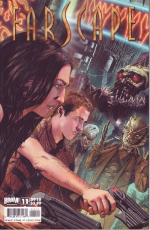 Farscape (2nd Series) 11 published by Boom! with cover art by Joe Corroney