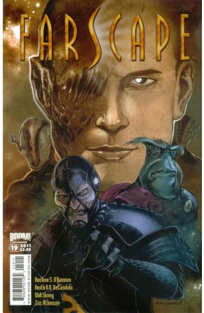 Farscape (2nd Series) 19 published by Boom! with cover art by Joe Corroney