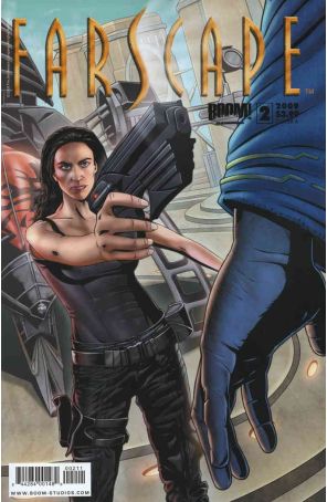 Farscape (2nd Series) 2A published by Boom! with cover art by Joe Corroney