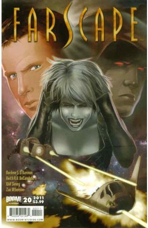 Farscape (2nd Series) 20 published by Boom! with cover art by Caleb Cleveland
