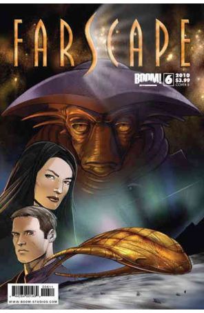 Farscape (2nd Series) 6B published by Boom! with cover art by Caleb Cleveland