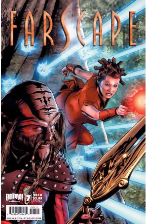 Farscape (2nd Series) 7A published by Boom! with cover art by Joe Corroney