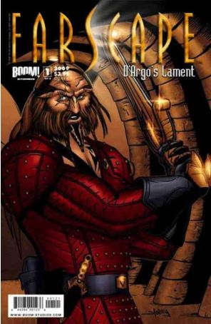Farscape: D'Argo's Lament 1B published by Boom! with cover art by Will Sliney