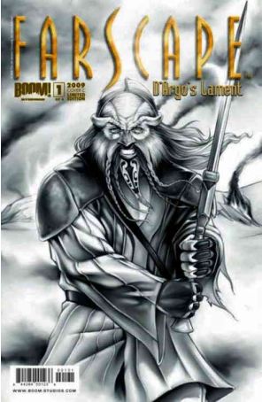 Farscape: D'Argo's Lament 1C published by Boom! with cover art by Micheael Dipascale
