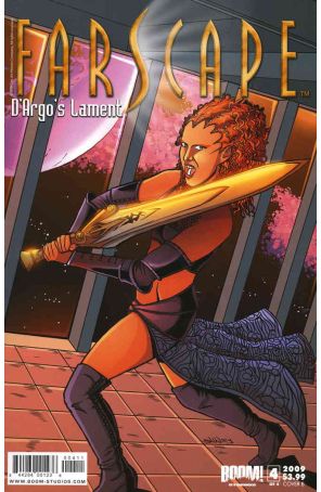 Farscape: D'Argo's Lament 4B published by Boom! with cover art by Will Sliney